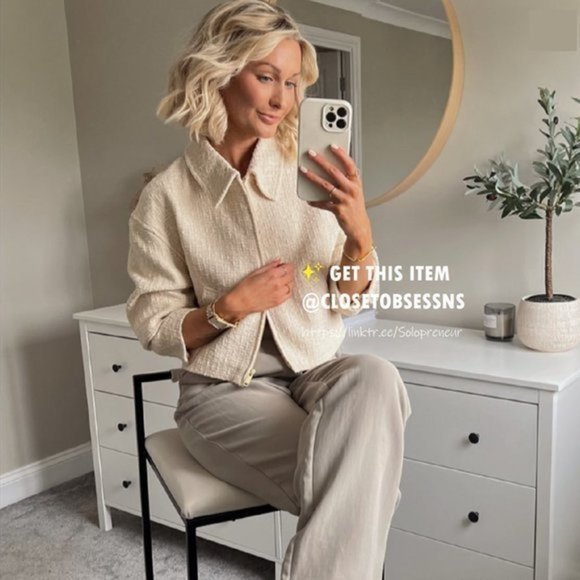 🚨BLOGGER FAVE!!! ZARA Oversized Jacket - Picture 2 of 15